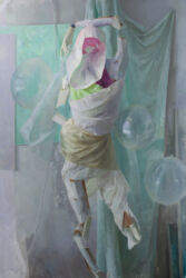 Idol, oil on canvas, 150cm x 100cm, 2024