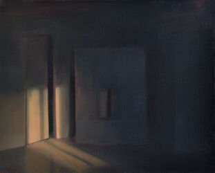 Chamber 4, oil on canvas, 32cm x 40cm, 2019