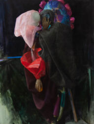 Whisper, oil on canvas, 150cm x 115cm, 2024