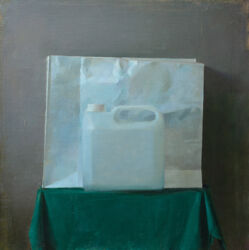 Cold light, oil on canvas, 60cm x 60cm, 2023