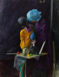 Study, oil on canvas, 150cm x 115cm, 2024