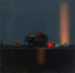 Laskeutuminen I, 3/3, öljy kankaalle, 68cm x 70cm, 2025
