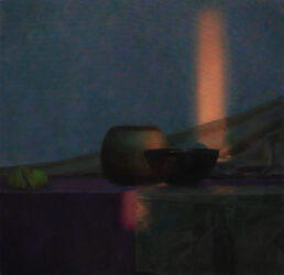 Laskeutuminen II, 3/3, öljy kankaalle, 68cm x 70cm, 2025