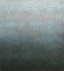 6362 kosketusta, öljy paperille 29cm x 26cm, 2016